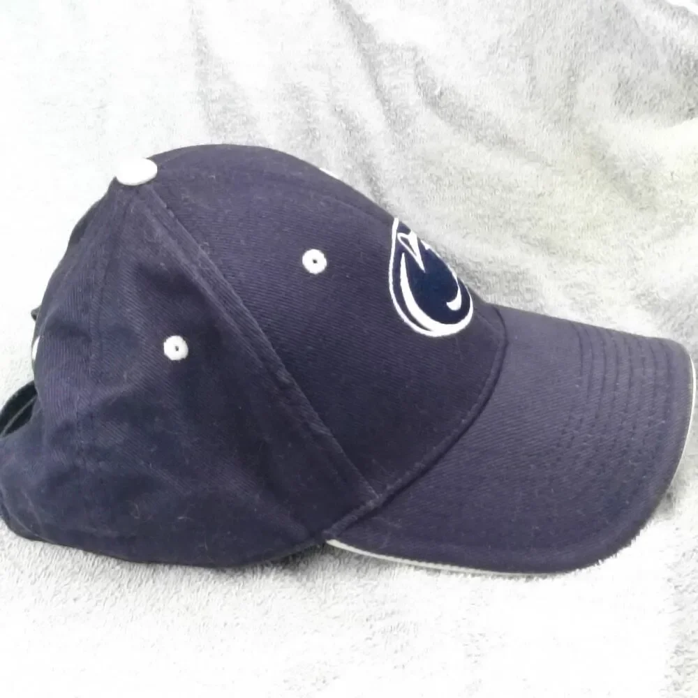 Penn State Nittany Lions Hat Signatures Baseball Cap Men's Adjustable Navy